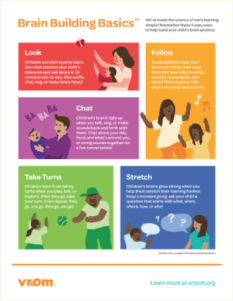Vroom Brain Building Basics Printable Materials